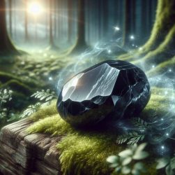 Obsidienne Noire purification: un bouclier psychique à nettoyer