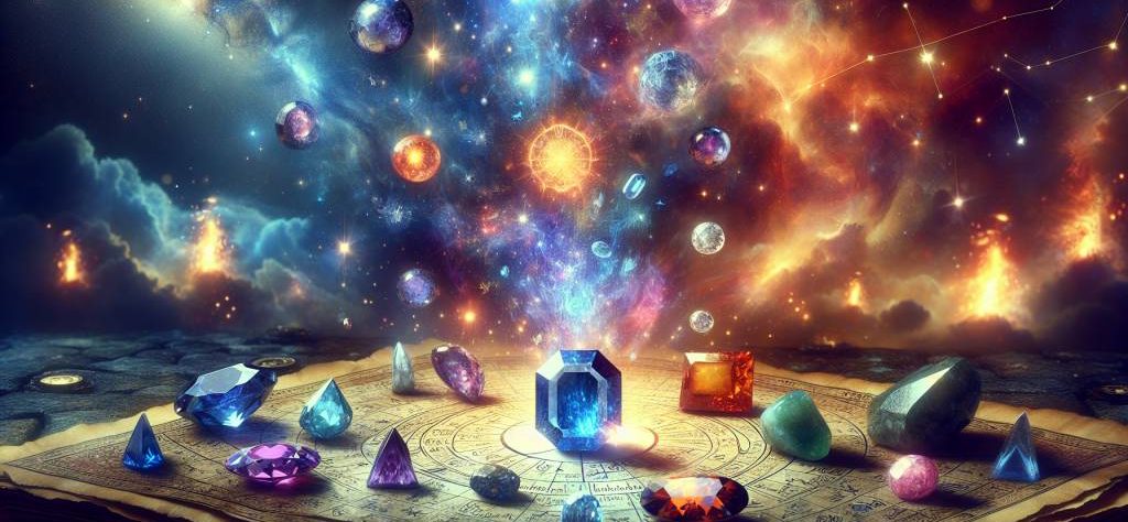 Les pierres du signe astrologique et leurs influences cosmiques
