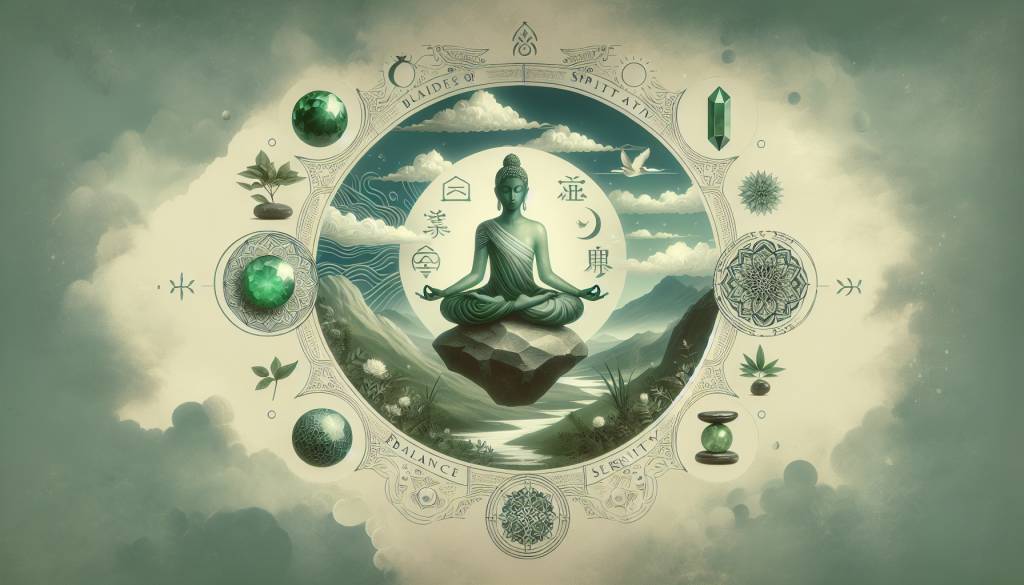 Jade Vert: techniques de purification pour l'équilibre et la sérénité