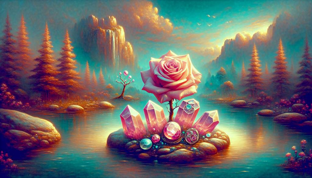 Quartz Rose purification: rituels pour l'amour et la paix intérieure