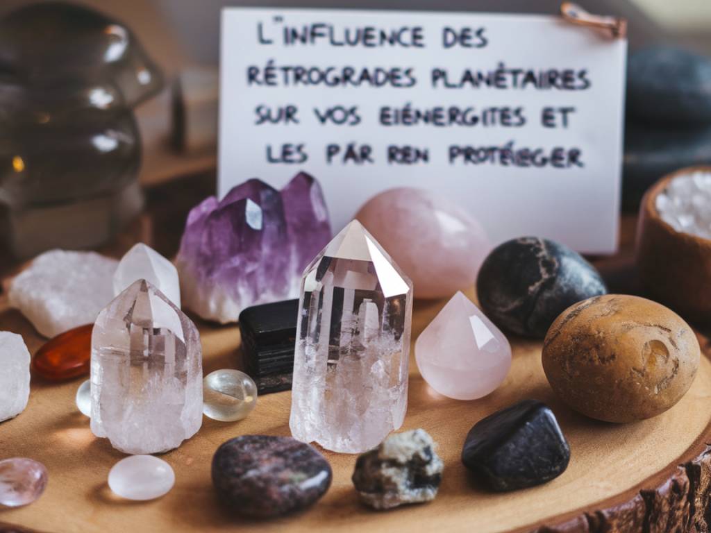 L’influence des rétrogrades planétaires sur vos énergies et les pierres pour s’en protéger
