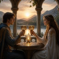 Le 2 de coupe en tarot : signification, amour et conseils
