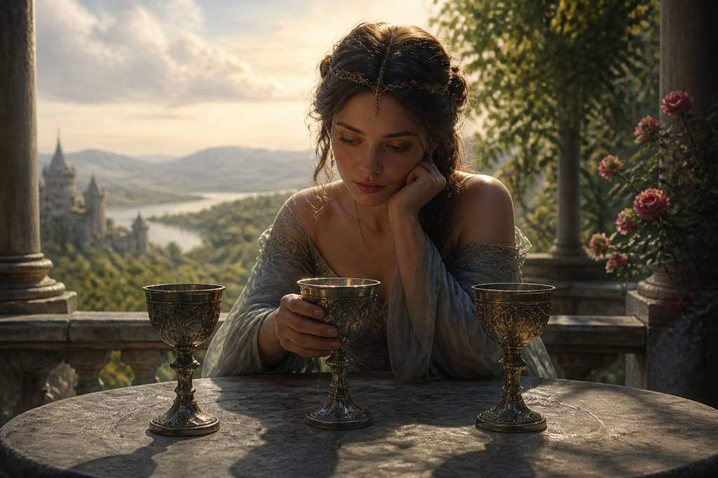 3 de coupe : signification, amour et messages du tarot
