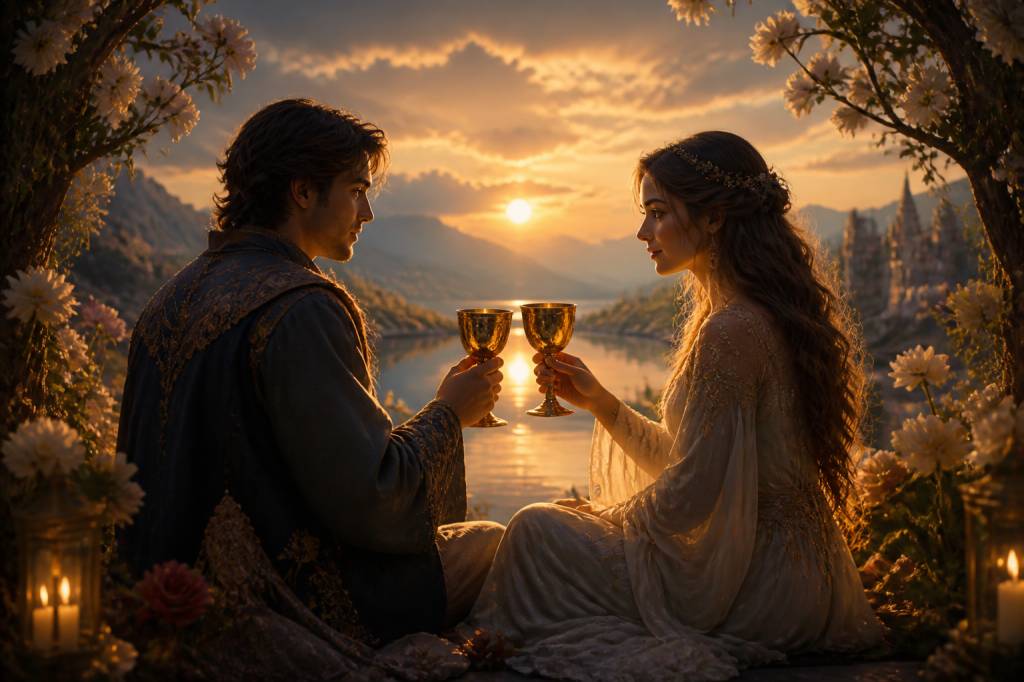 2 de coupes : signification, amour et message du tarot